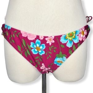 Agua Doce NWT Floral Swim Bottoms Medium
